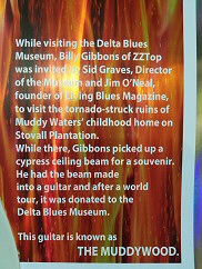 03 Muddy Waters - Muddywood Guitar Poster 